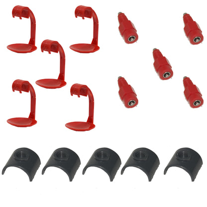 360 Degree Nipple + Round Drip Cup + 0.75 Saddle (Pack of 5)-Free Delivery