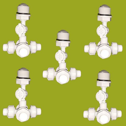 1/2" 4-Way Threaded Fogger Assembly with NRV (Pack of 5)-Free Delivery