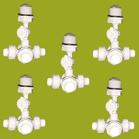 1/2" 4-Way Threaded Fogger Assembly with NRV (Pack of 5)-Free Delivery