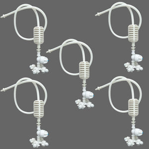 1/2" 4-Way Hanging Fogger Assembly with NRV (Pack of 5)-Free Delivery