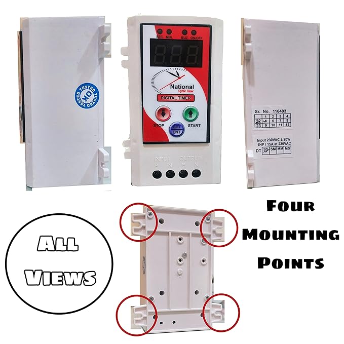 Digital Cyclic Timer - 3 Phase-Free Delivery