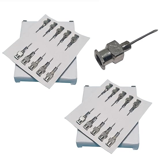 20 Gauge Standard Needle for All Types of Poultry Vaccinator (Pack of 2-20 No)-Free Delivery