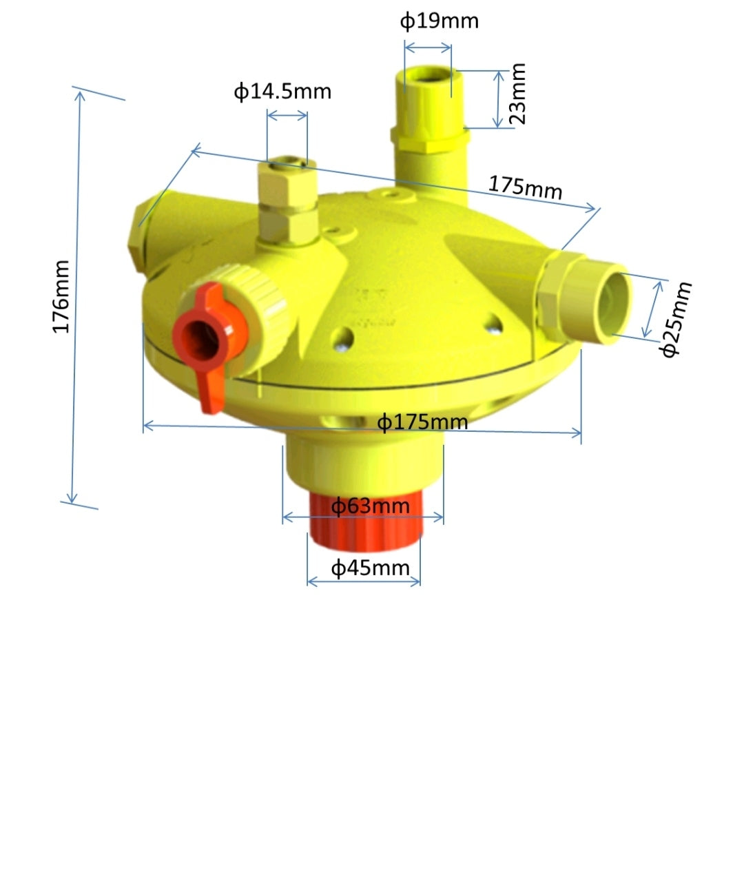 GKI Pressure Regulator Regulating Valve -Free Delivery