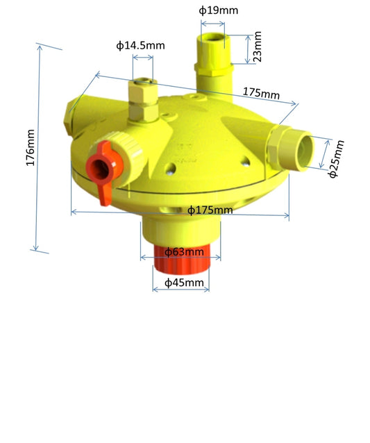 GKI Pressure Regulator Regulating Valve -Free Delivery