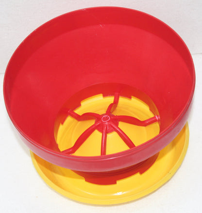 Turbo Feeder for Poultry Chicks and Bird (4 kg - with Stand)-Free Delivery