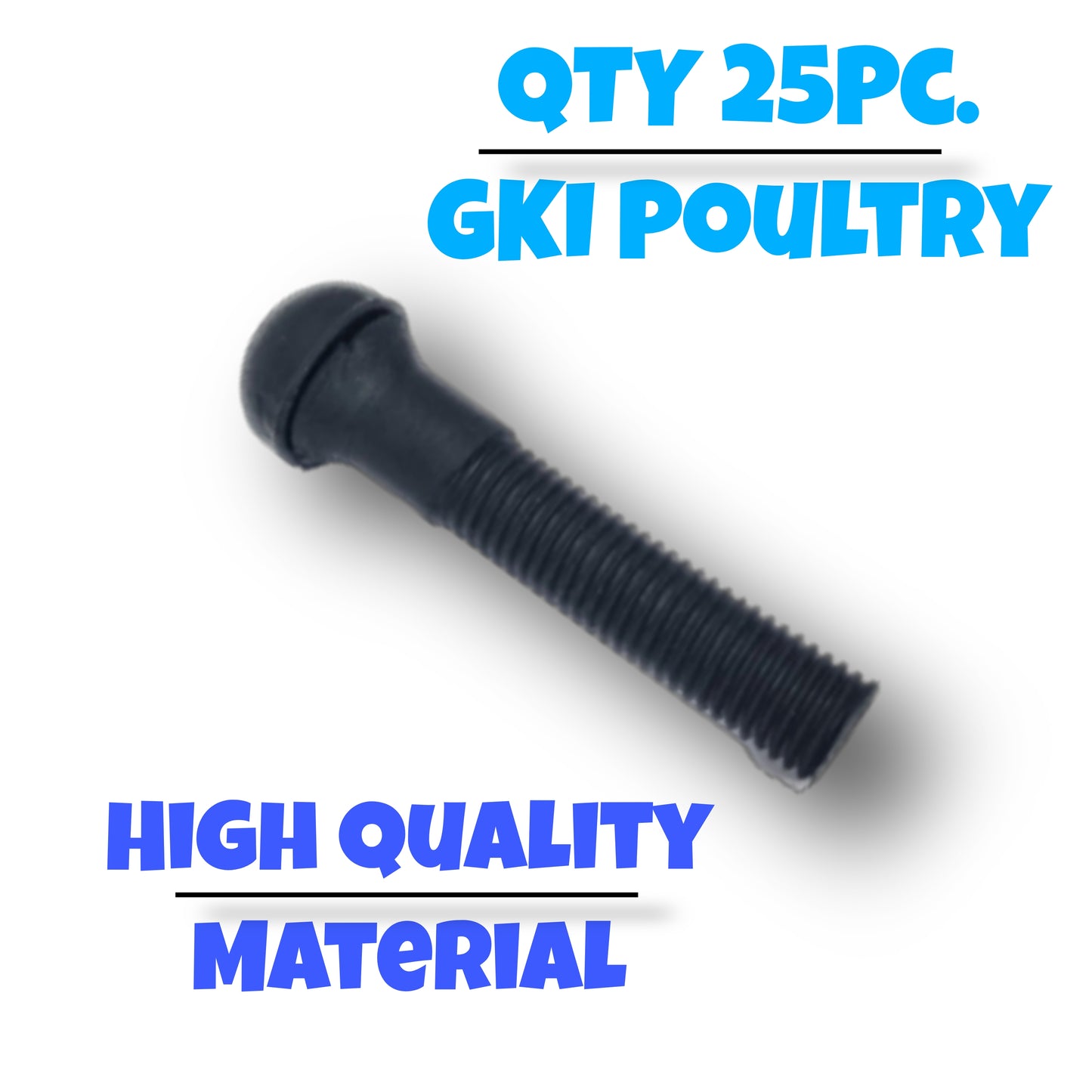 Rubber Finger Pluckers for Chicken Feather Cleaning Machine (Pack of 25)-Free Delivery