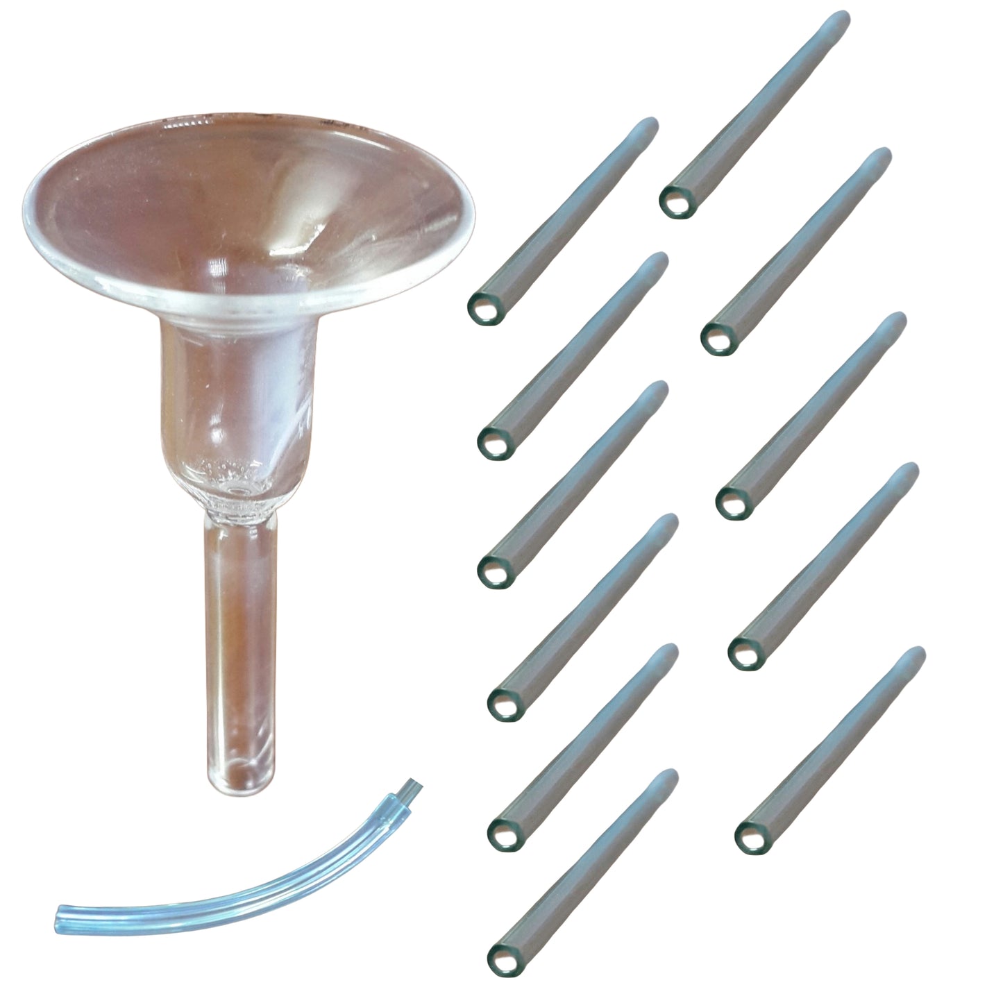 AI kit for Chicken (1pc. Funnel, 10Pc. Tips, 1 Rubber Tube)-Free Delivery