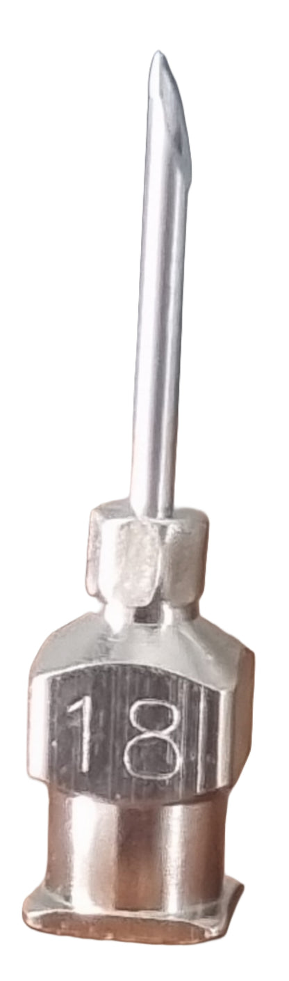GKI 18 Gauge Standard Needle For  Vaccinator(Pack Of 2-20 No)-Free Delivery