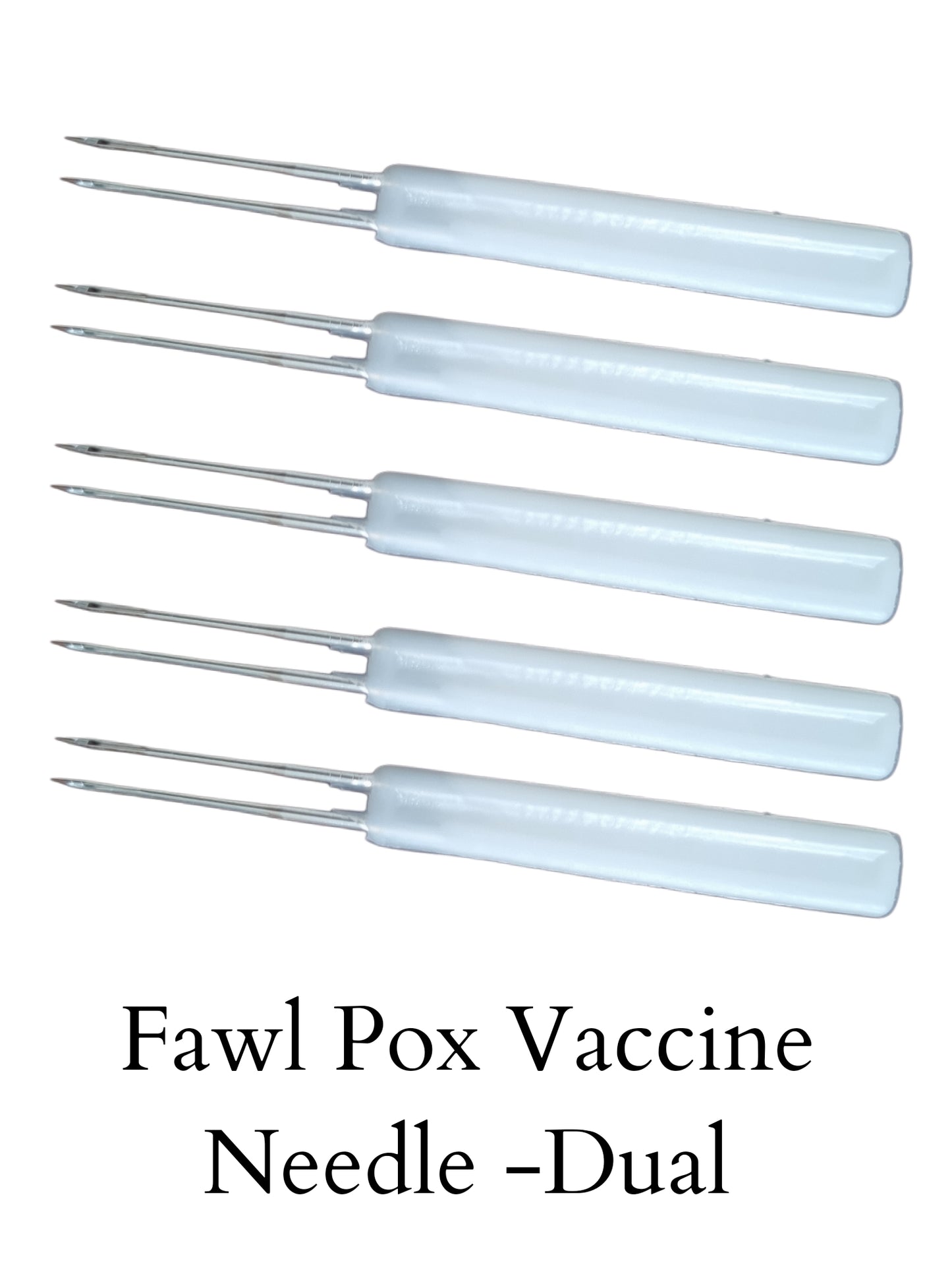 GKI Fowl Pox Vaccine Needle- Dual (Pack of 5)-Free Delivery