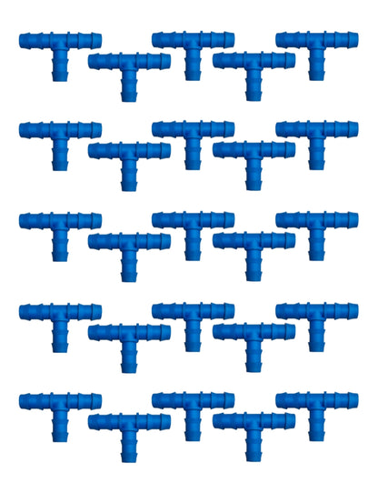 GKI 16mm T Connector (Pack of 25)-Free Delivery